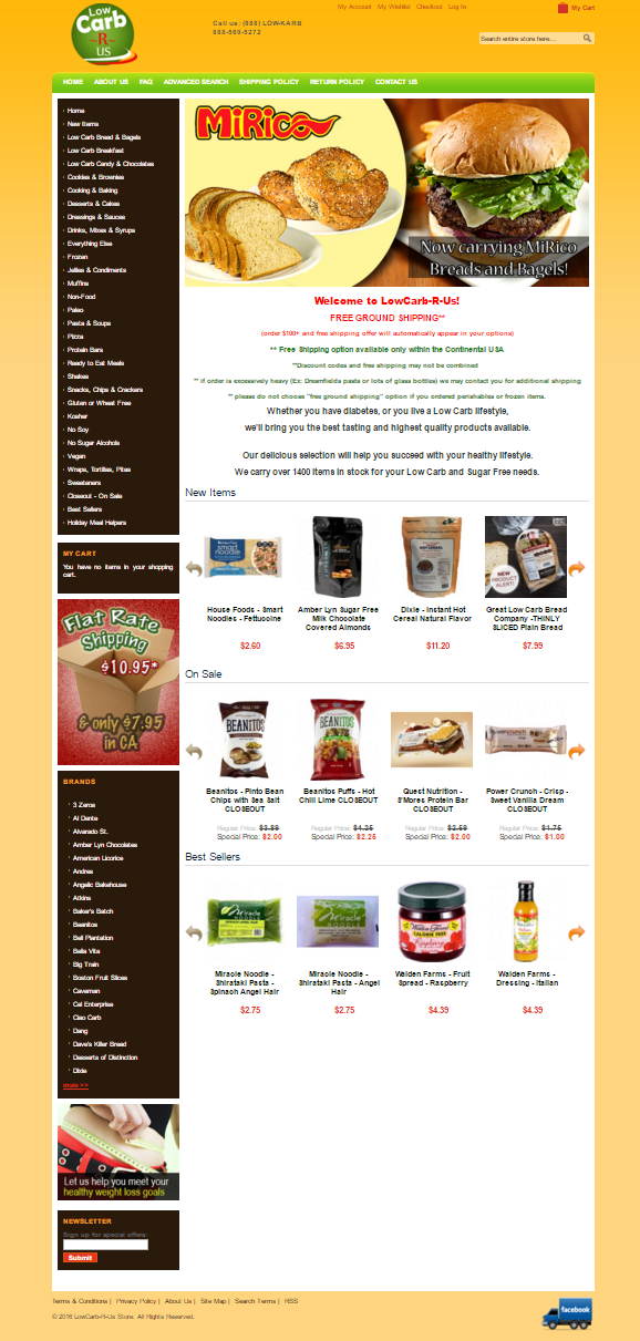 Low Carb 'r Us screenshot