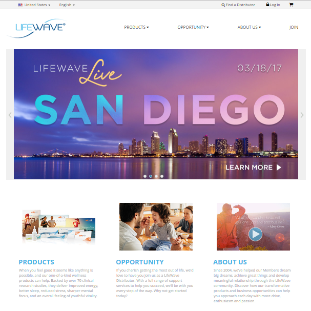 Lifewave Screenshot